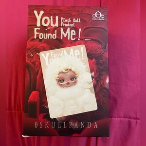 SKULLPANDA Plush Doll Pendant (Sandman)